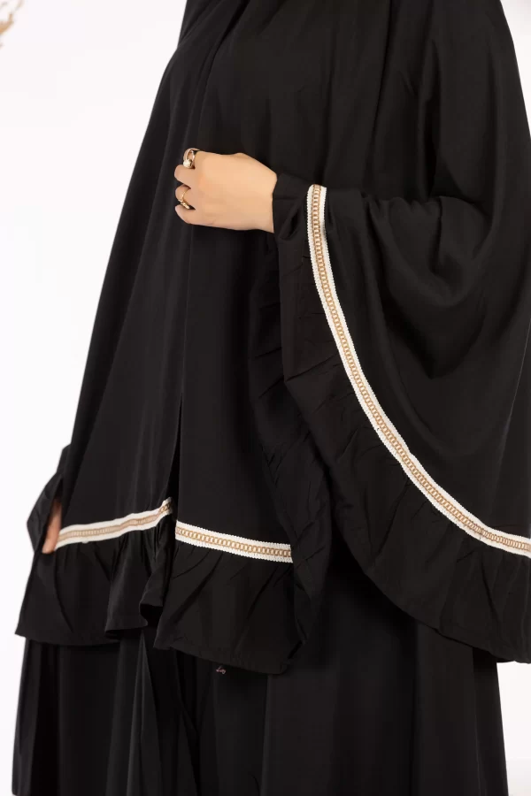 ⁦طقم صلاة سادة (خمار وجيبه)⁩ - الصورة ⁦5⁩
